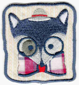 Термоаппликация HKM "Мудрый лис". Арт 33338/1SB