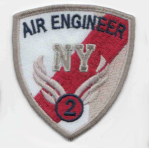 Термоаппликация HKM "Эмблема - Air Engineer". Арт 33826/1SB
