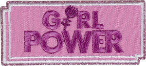 Термоаппликация "Сила девушки". Арт 42638