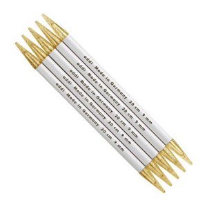 Спицы, чулочные, пластик, addiChampagner №20, 25 см. Арт 401-7/20-25