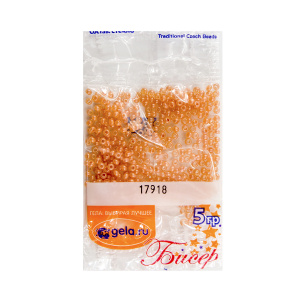 Бисер №10, 5 г., цвет 17918. Арт G 17918