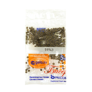 Бисер №10, 5 г., цвет 59943. Арт G 59943