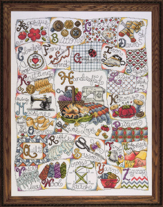 Набор для вышивания "Алфавит рукоделия". Арт 2731