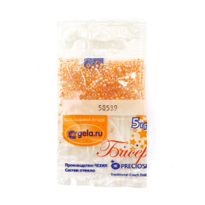 Бисер №10, 5 г., цвет 58589. Арт G 58589