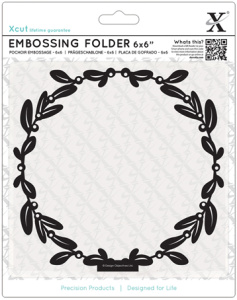 Форма для эмбоссирования "Рамка - Омела". Арт XCU515919