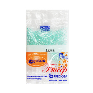 Бисер №10, 5 г., цвет 38258. Арт G 38258