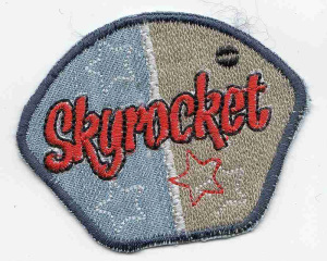 Термоаппликация HKM "Эмблема Skyrocket". Арт 33631/1SB