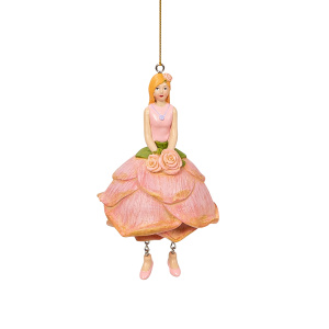 Фигурка декоративная, Blumenmädchen "Роза". Арт 850018-330