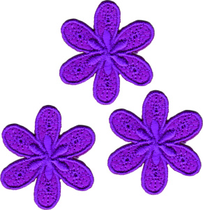 Термоаппликации HKM "Цветочки". Арт 33546/SET