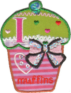 Термоаппликация HKM "Мафин". Арт 31282/1SB