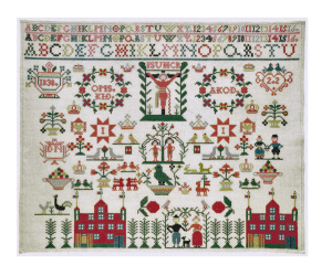 Набор для вышивания: "Сэмплер". Арт 30-3925