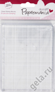 Прозрачный блок для штампов. Арт PMA9031001              