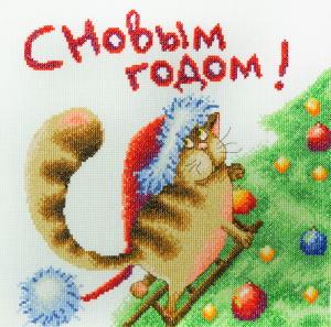 Набор для вышивания "К празднику" Elina Ellis illustration. Арт 07.011.05