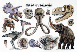 Набор для вышивания "Палеонтология". Арт 03.014.20