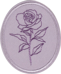 Термоаппликация "Роза". Арт 43018