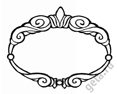 Деревянный штамп "Рамка" . Арт WTB022                  