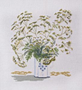Набор для вышивания: "Дикая морковь в вазе". Арт 30-6924