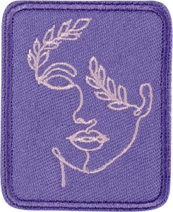 Термоаппликация "Парные листочки вереска". Арт 43014