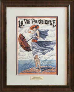 Вышитая картина "Лазурный берег". Арт Модель 09.009.04