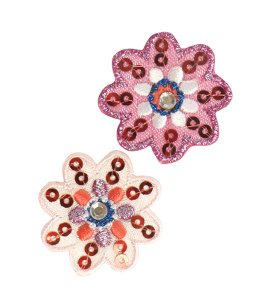 Термоаппликации HKM "Цветок с пайетками". Арт 32897SET