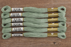 Мулине COSMO однотонный цвет  533       . Арт 25-6/533       