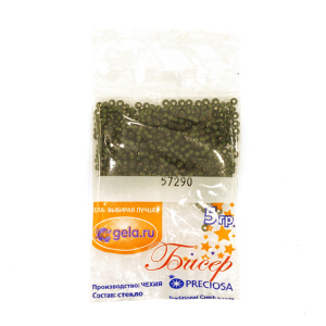 Бисер №10, 5 г., цвет 57290/1. Арт G 57290/1