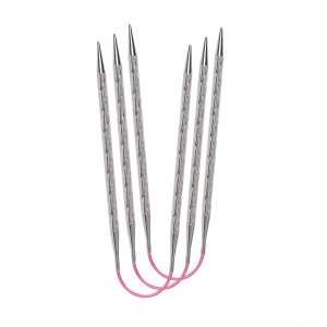 Спицы чулочные гибкие, супергладкие, addiCraSyTrio Unicorn Lace Long №5, 30 см. Арт 180-2/5-30