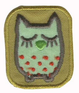 Термоаппликации HKM "Сова". Арт 30418/1SB