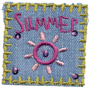 Термоаппликация HKM "SUMMER". Арт 32830/1SB