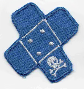 Термоаппликация HKM "Пиратская повязка". Арт 33646/1SB