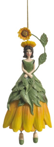 Фигурка декоративная, Blumenmädchen "Подсолнечник". Арт 850175-208