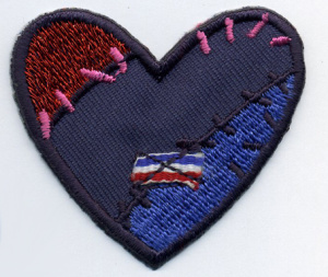 Термоаппликация HKM "Сердце". Арт 32496/1SB