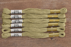 Мулине COSMO однотонный цвет  366       . Арт 25-6/366       