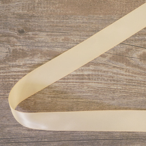 Лента атласная на картонной катушке, цвет золотой. Арт R10118/03