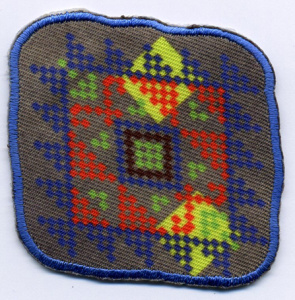 Термоаппликация HKM "Мексиканский орнамент". Арт 32511/1SB