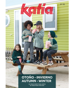 Журнал с моделями по пряже Katia B/KIDS 95 AW20-21. Арт 6231