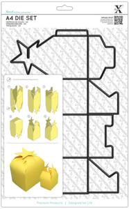 Нож для вырубки "Коробка со звездой". Арт XCU503215