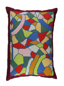 Набор для вышивания подушки "Мозайка". Арт 52004