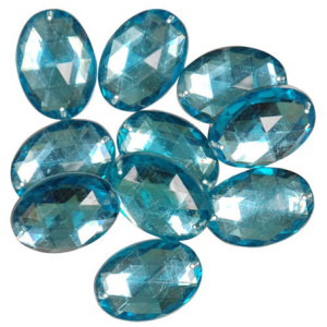 Набор декоративных элементов Favorite Findings "Бирюзовые овалы". Арт 550001383