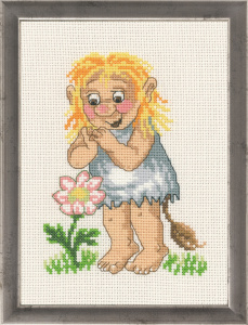 Набор для вышивания "Девочка тролль". Арт 92-1586                 