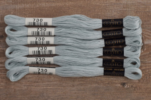 Мулине COSMO однотонный цвет  730       . Арт 25-6/730       