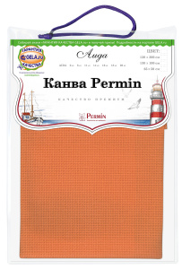 Канва в упаковке Aida 14 ct, 65 х 50 см, цвет №275 . Арт 357/50/275