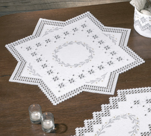 Набор для вышивания салфетки "Хардангер". Арт 27-0832