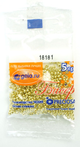 Бисер №10, 5 г., цвет 18181. Арт G 18181