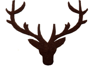 Термоаппликация HKM "Олень". Арт 33049/1SB