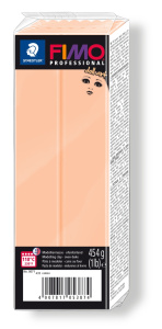 Пластика для изготовления кукол FIMO professional doll art, уп. 454 г, цвет непрозрачная камея. Арт 8041-435