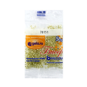 Бисер №10, 5 г., цвет 78151. Арт G 78151