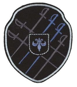 Термоаппликация "Шпаги и лилия". Арт 36103/1SB