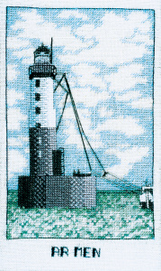 Набор для вышивания:"PHARE "AR MEN" (Маяк Ар Мен). Арт 1986