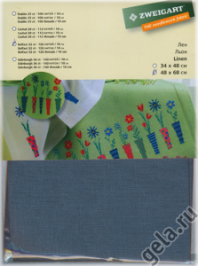 Канва в упаковке Belfast 32 ct, 48 х 68 см, цвет №578. Арт н3609/578                